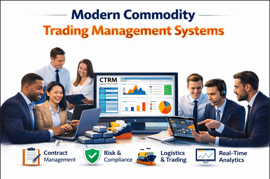 SAP CTRM commodity trading system workflow